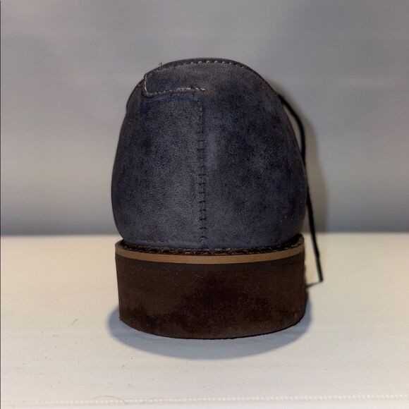 Dexter blue  and Brown Oxfords with Suede Texture - Picture 5 of 9